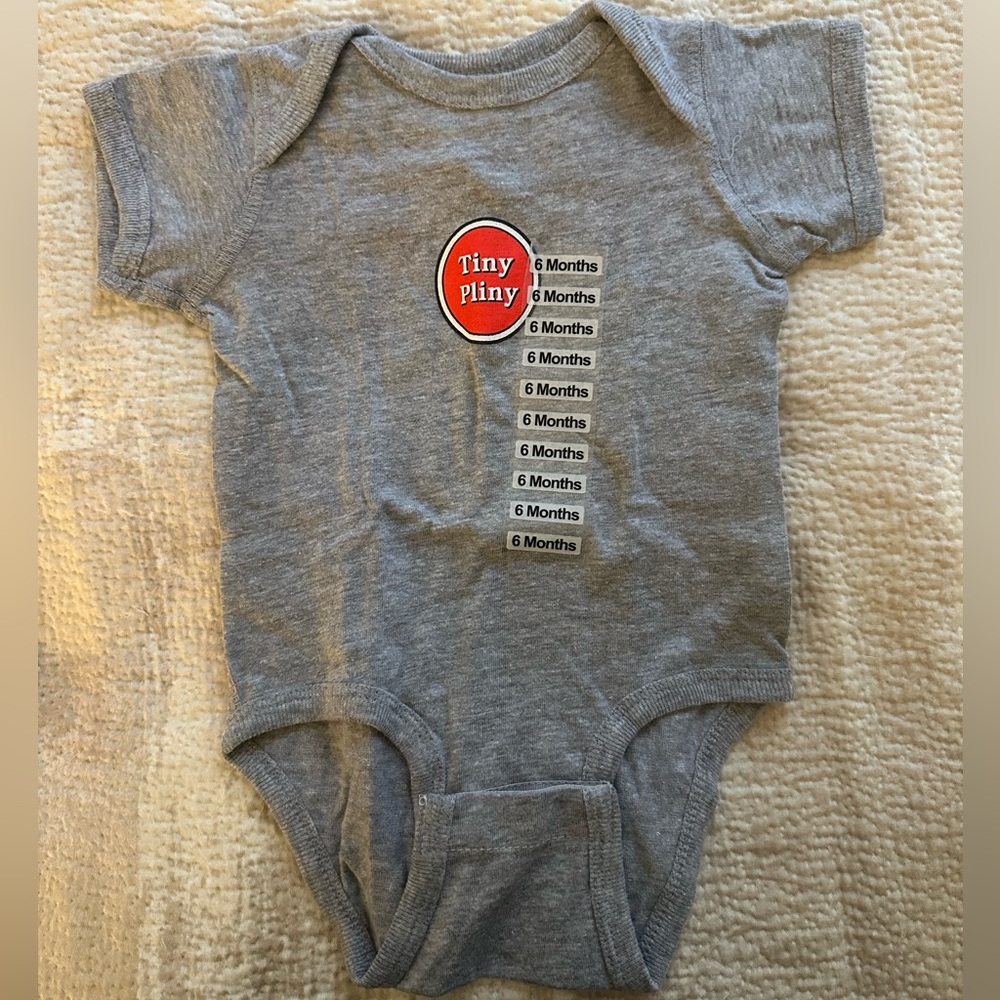 Tiny Pliny Baby Onesie